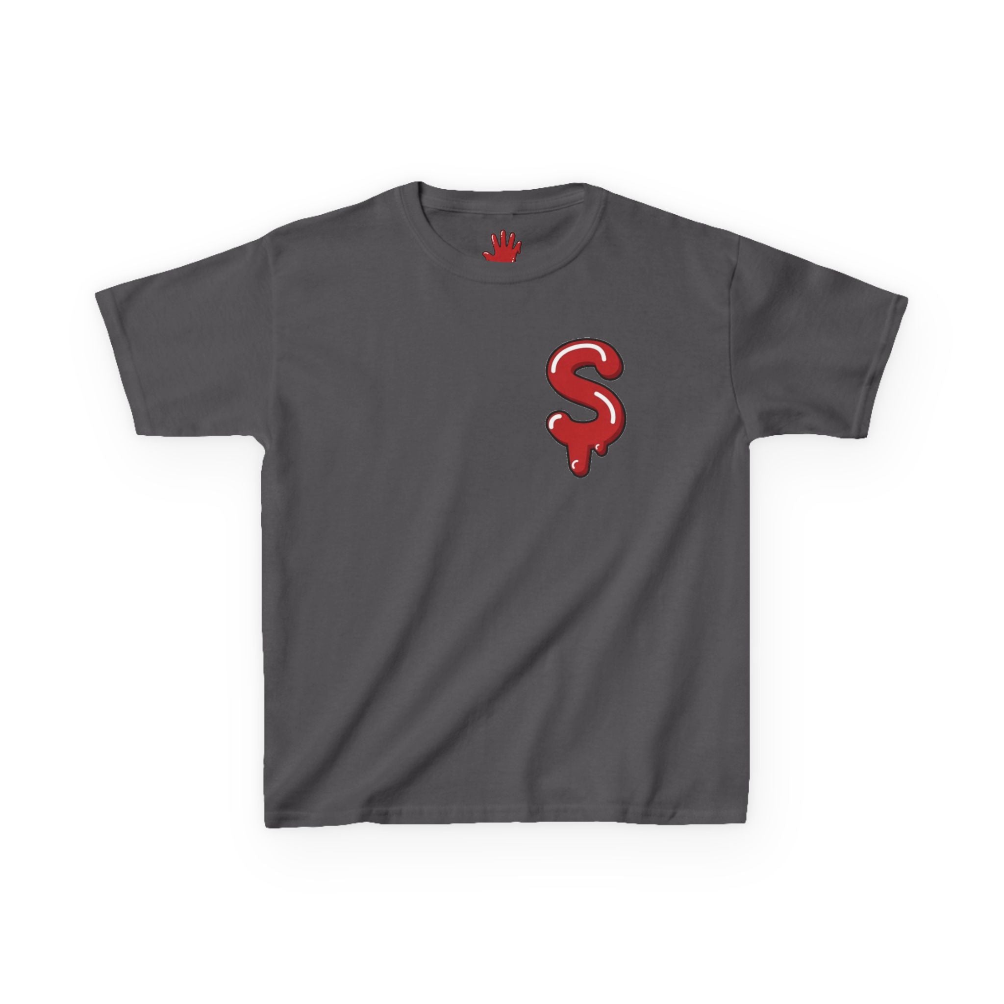 The Slime Shop Kids Tee — Green / Red Slime Sircle