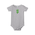 The Slime Shop Infant Bodysuit — Royal Blue / Green Slime Sircle