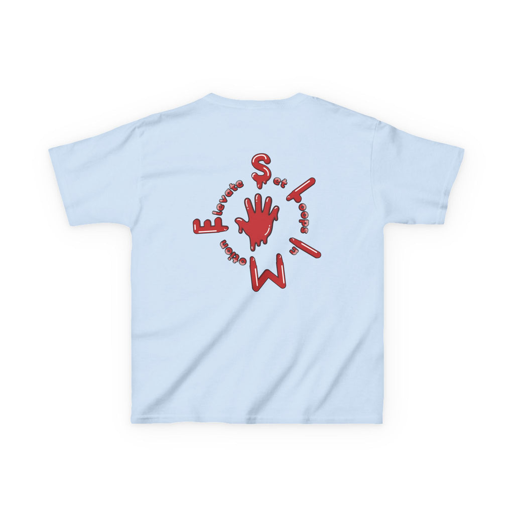 The Slime Shop Kids Tee — Green / Red Slime Sircle