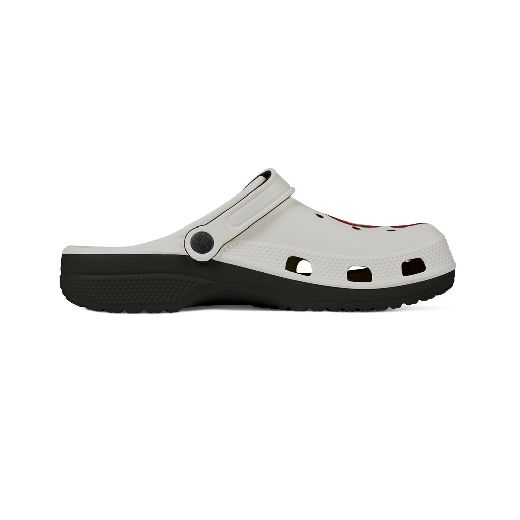 The Slime Shop Foam Clogs — Red / Slime Drip
