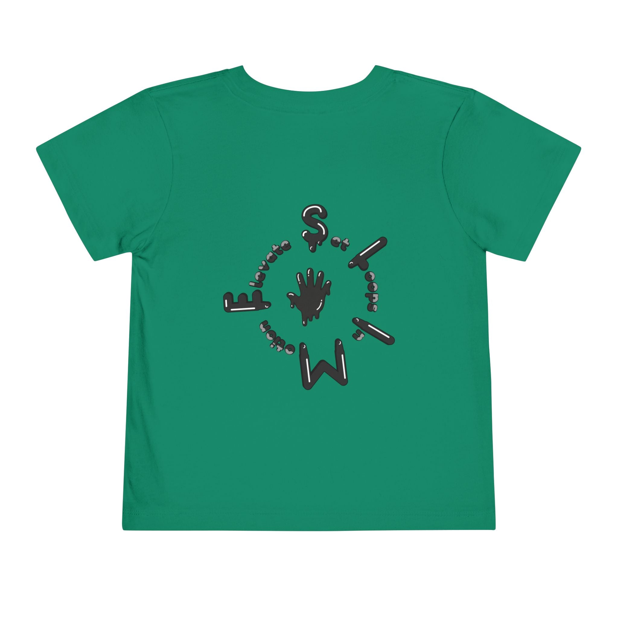 The Slime Shop Toddler Tee — Green / Black Slime Sircle