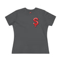 The Slime Shop Women's Tee — White / Red Slime-$