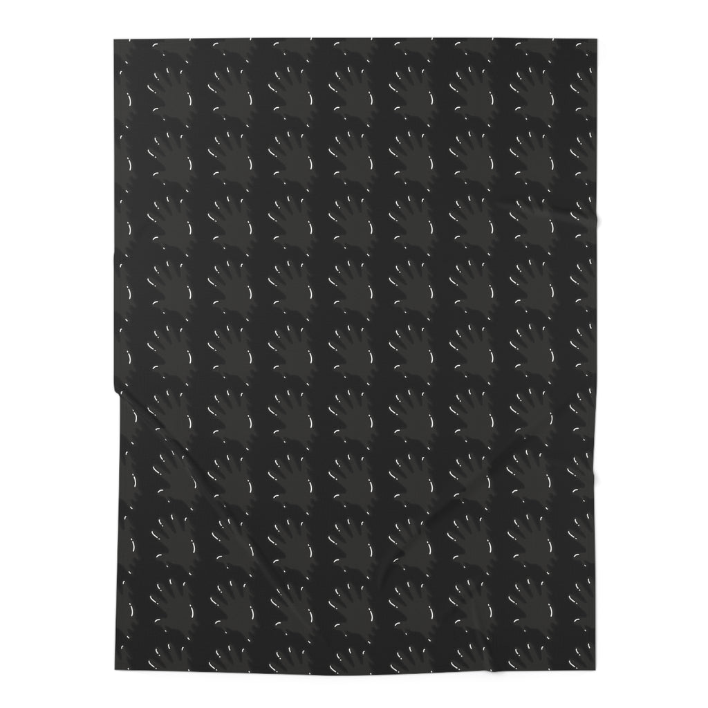 The Slime Shop Baby Swaddle Blanket — Black / Blackout Slime In 5