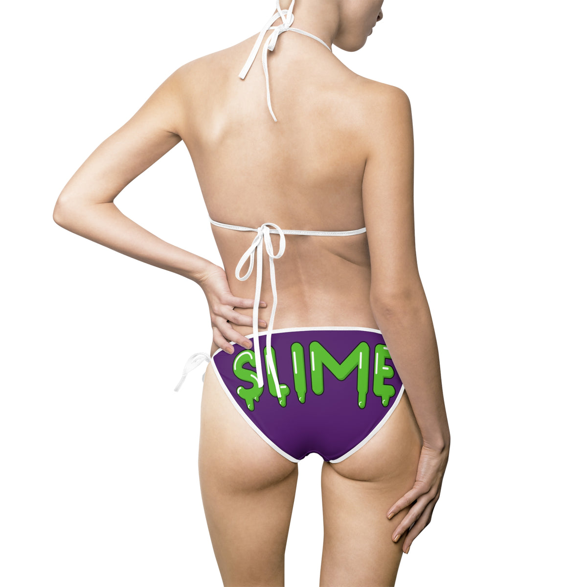 Women's Purple/SG SlimemanGzzz Bikini Swimsuit