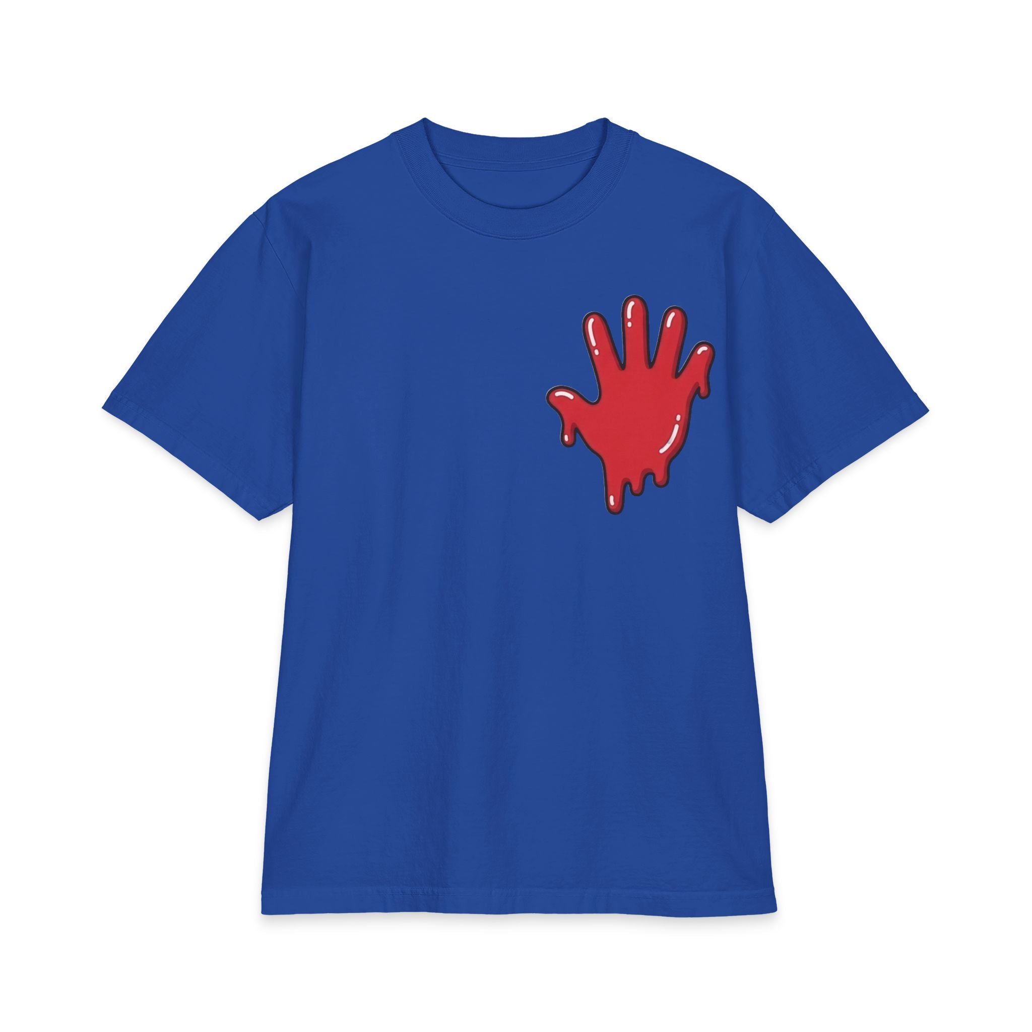 The Slime Shop Max Heavyweight Tee — White / Red Slime In 5