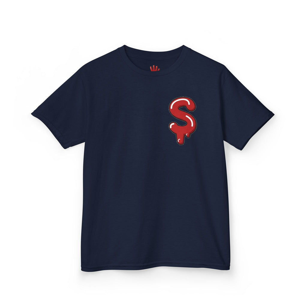 The Slime Shop Kids Tee — Green / Red Slime Sircle