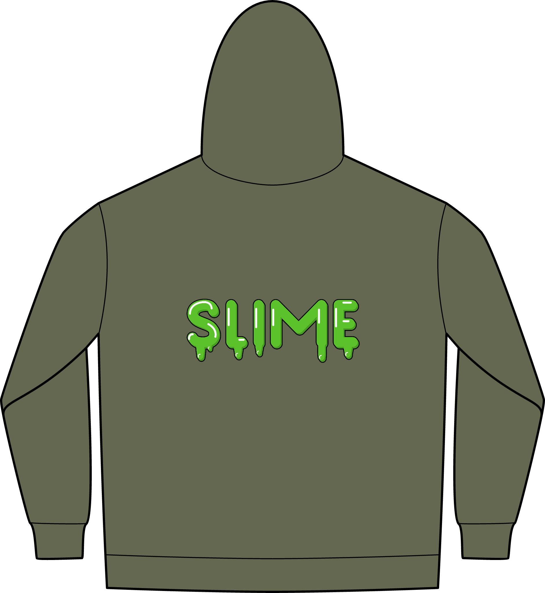 The Slime Shop Lightweight Full-Zip Hoodie