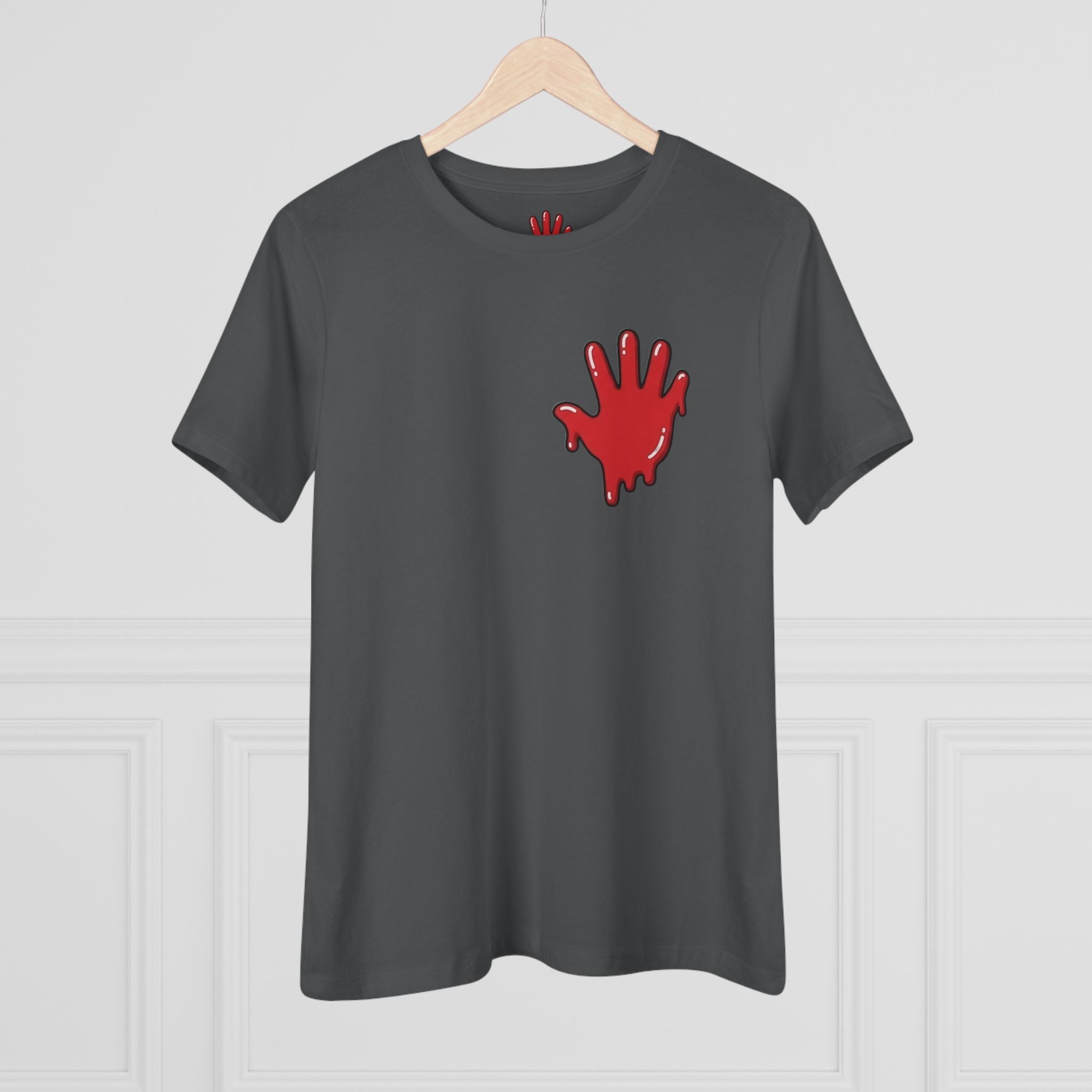 The Slime Shop Women's Tee — White / Red Slime In 5