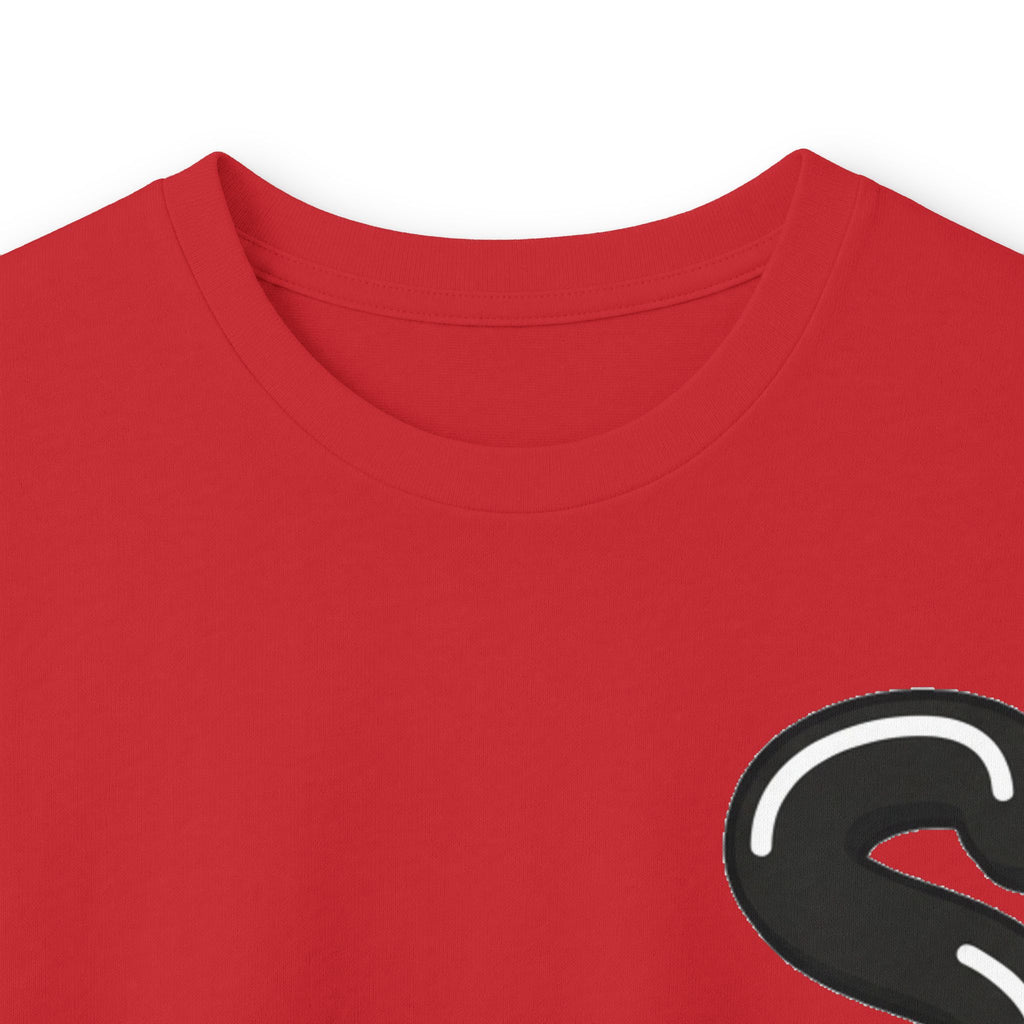 The Slime Shop Ultra Cotton Long-Sleeve Tee — Irish Green / Black Slime Sircle