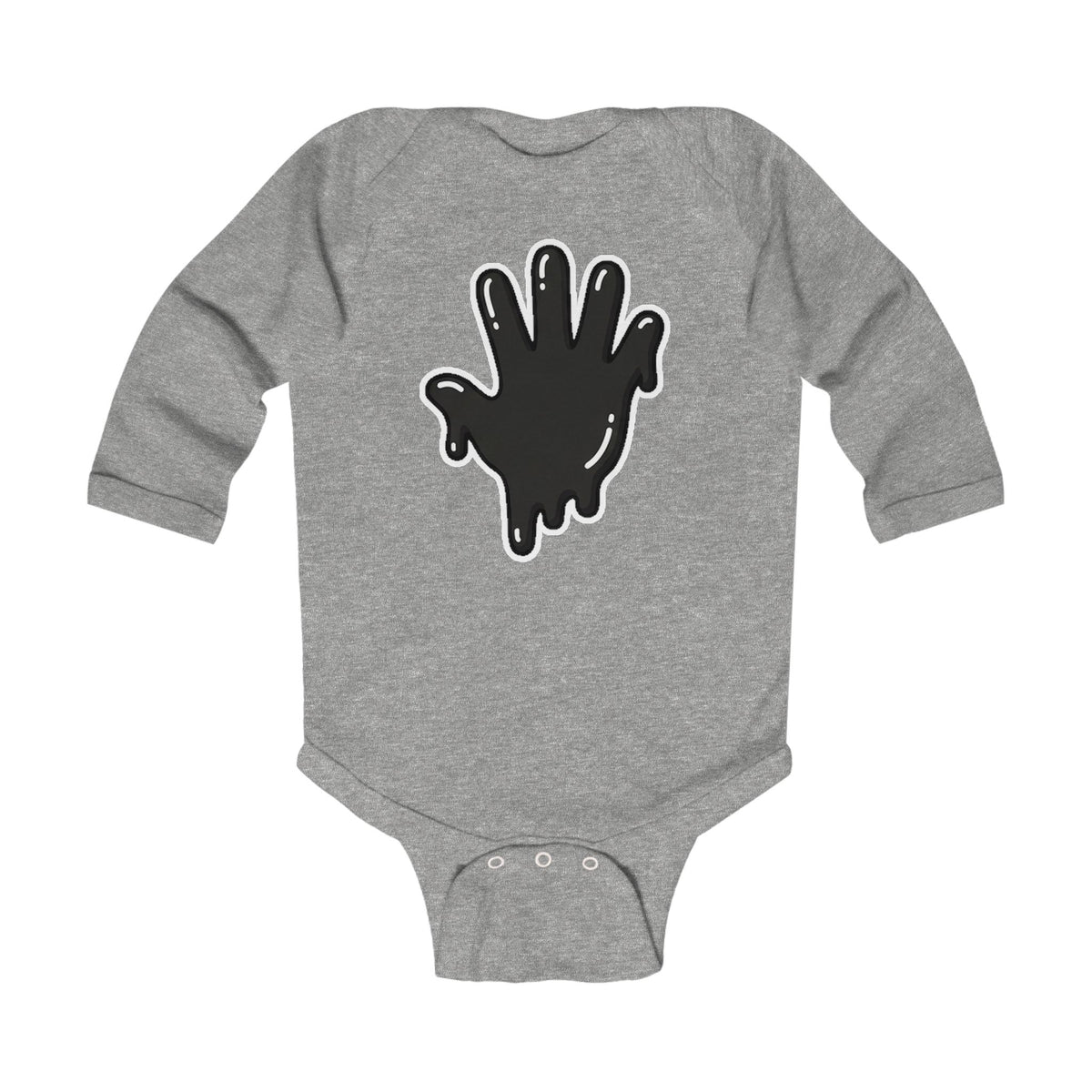 Black Slime In 5 Infant Long Sleeve Bodysuit