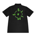 The Slime Shop Sport Polo — Black / Green Slime Sircle