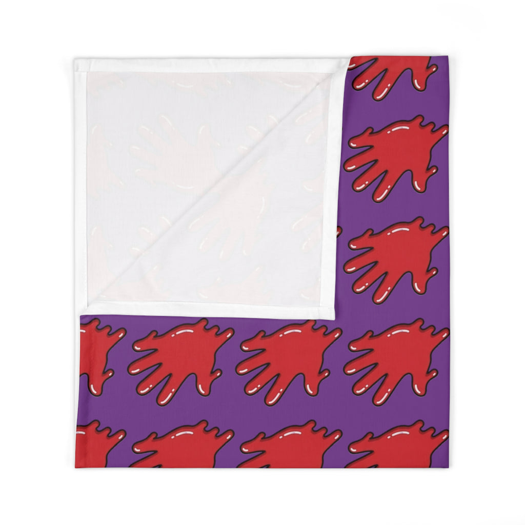 Purple/Red Si5 Baby Swaddle Blanket