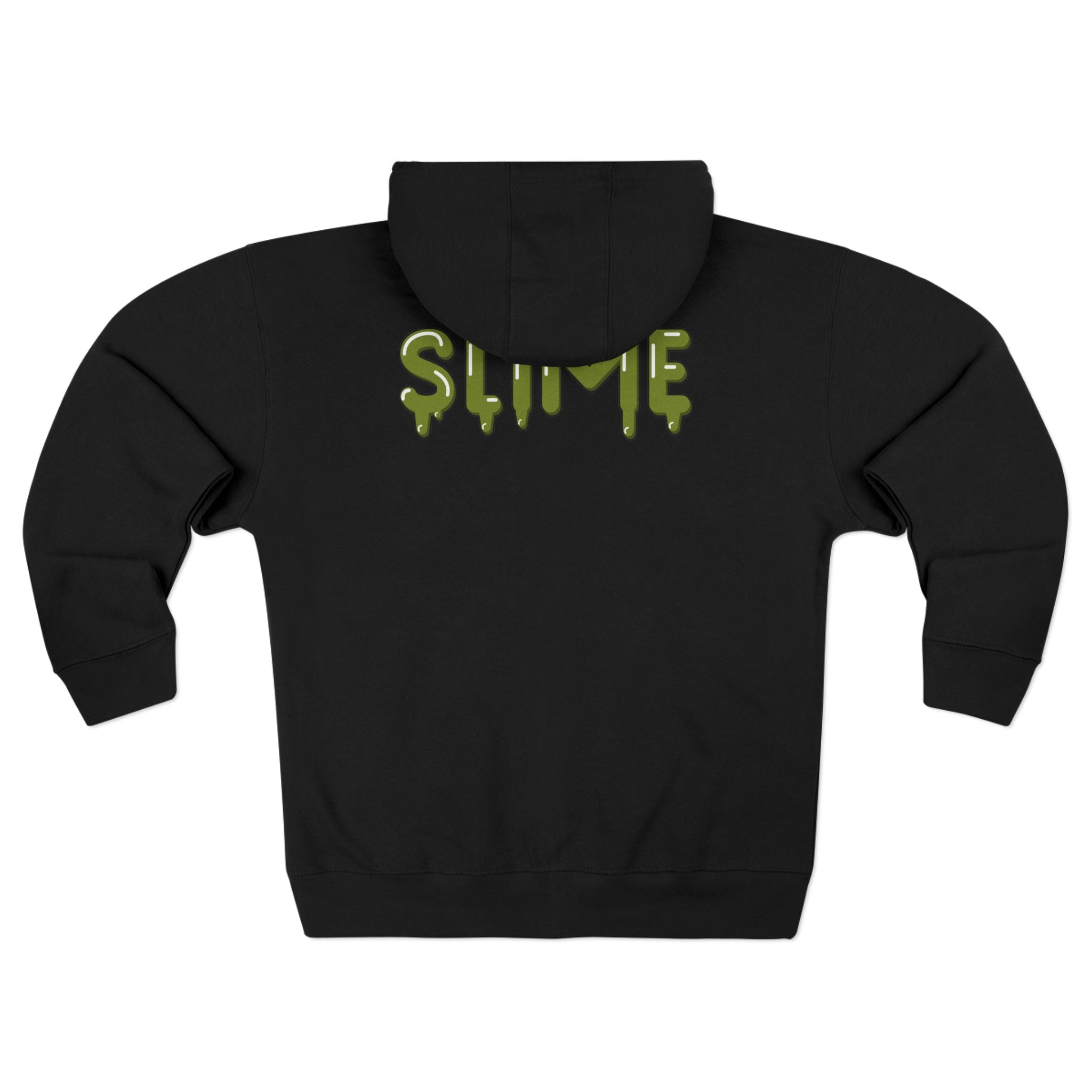 The Slime Shop Zip Hoodie — Heather / Olive Slime In 5