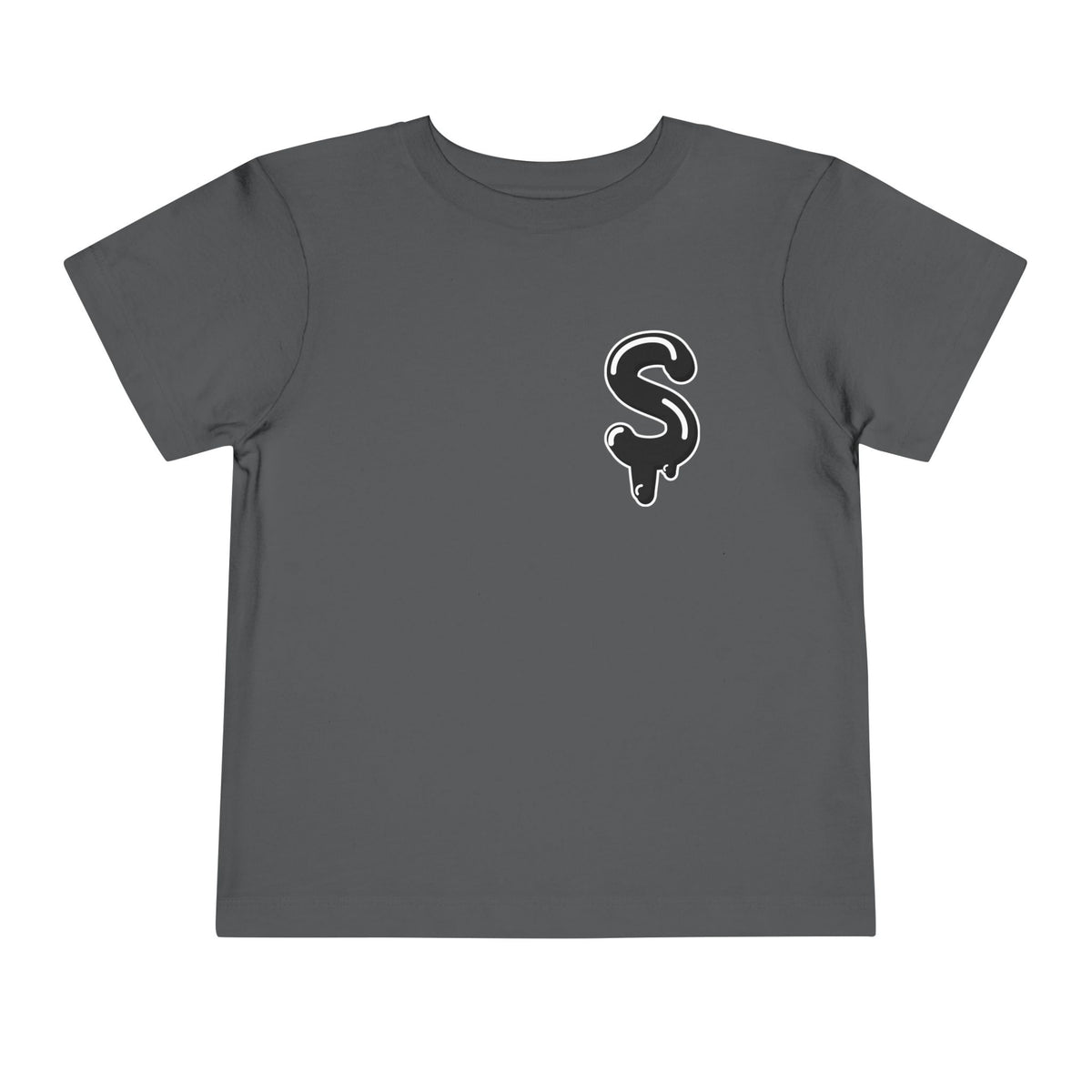 Toddler Black/Slime Short Sleeve Tee