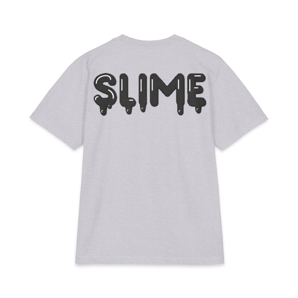 The Slime Shop Max Heavyweight Tee — White / Black Slime-$