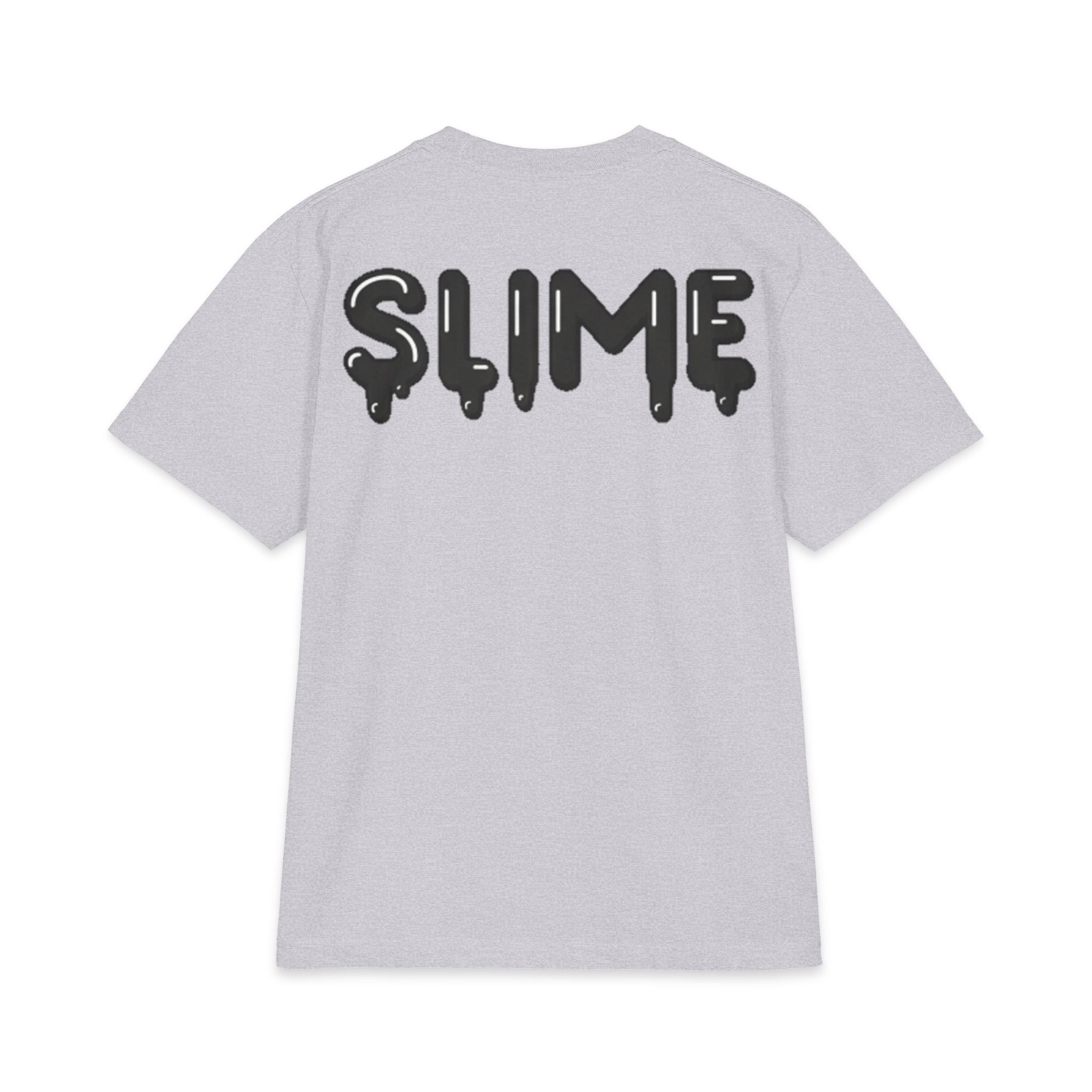 The Slime Shop Max Heavyweight Tee — White / Black Slime-$