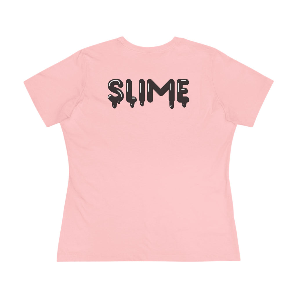 The Slime Shop Women's Tee — White / Black Slime In 5