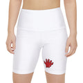 The Slime Shop Women's Workout Shorts — White / Red Slime In 5