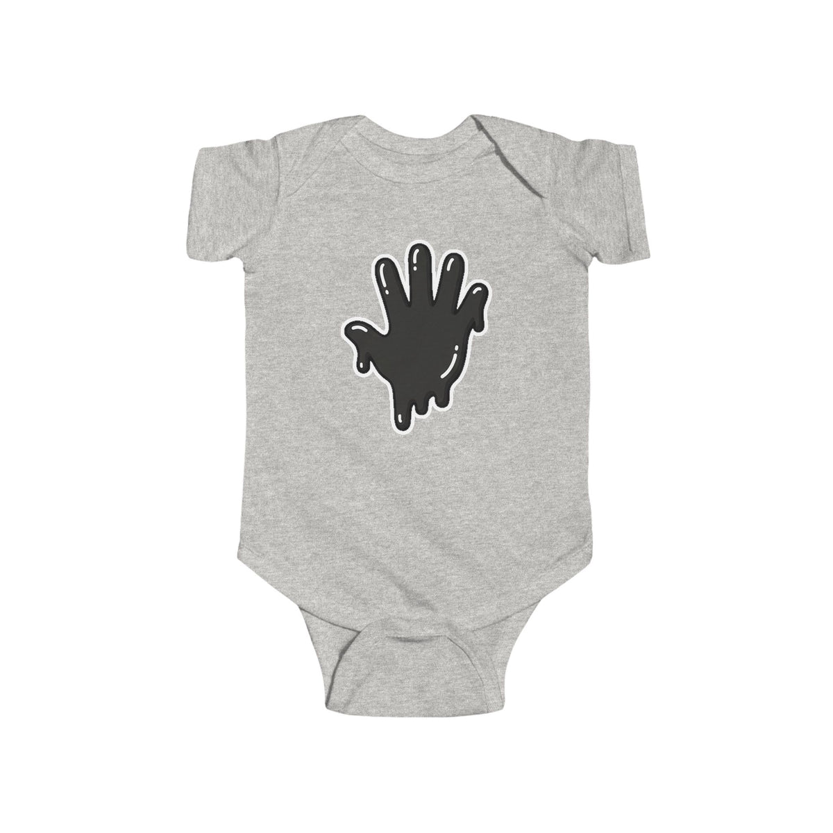 Infant Black/Si5 Fine Jersey Bodysuit