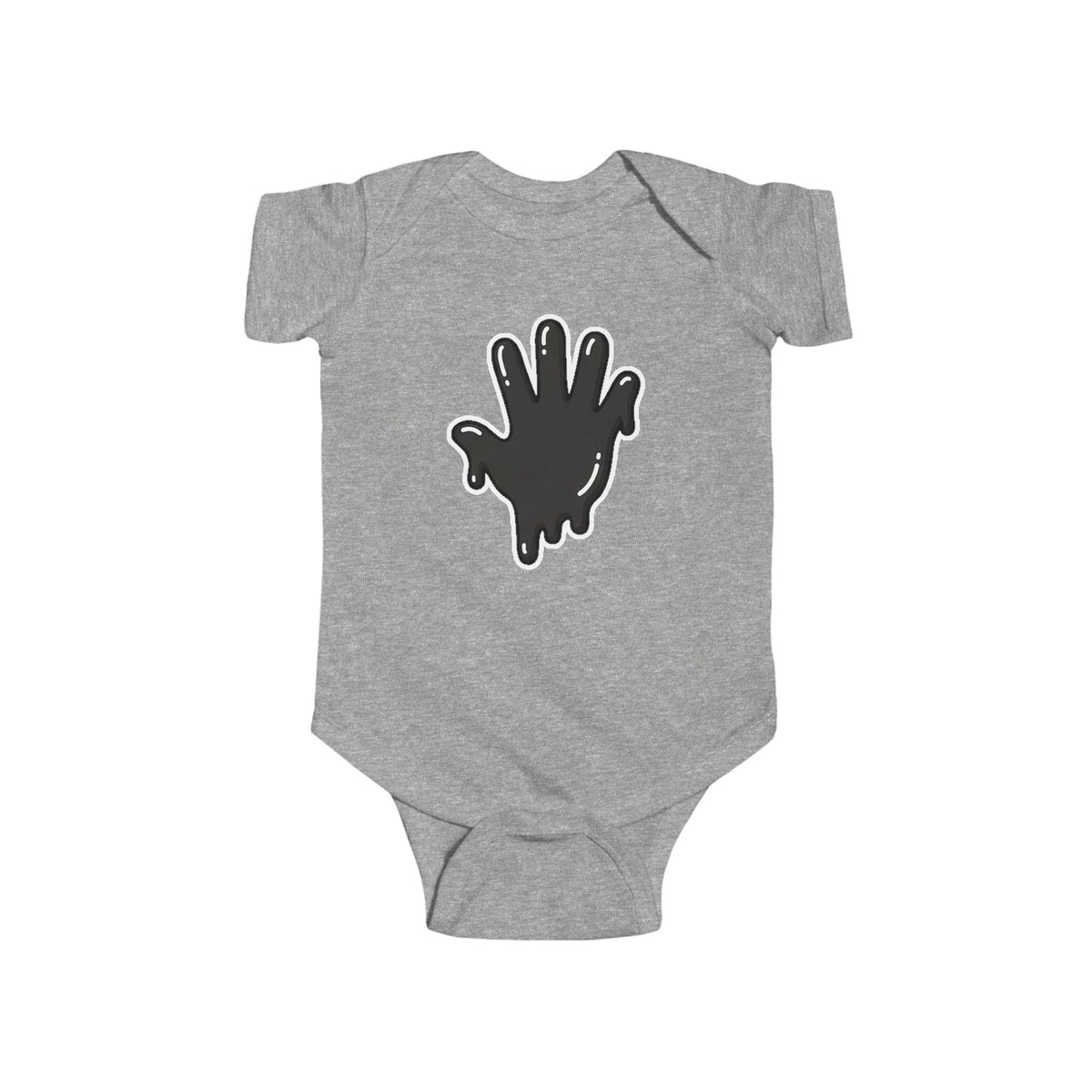 Infant Black/Si5 Fine Jersey Bodysuit