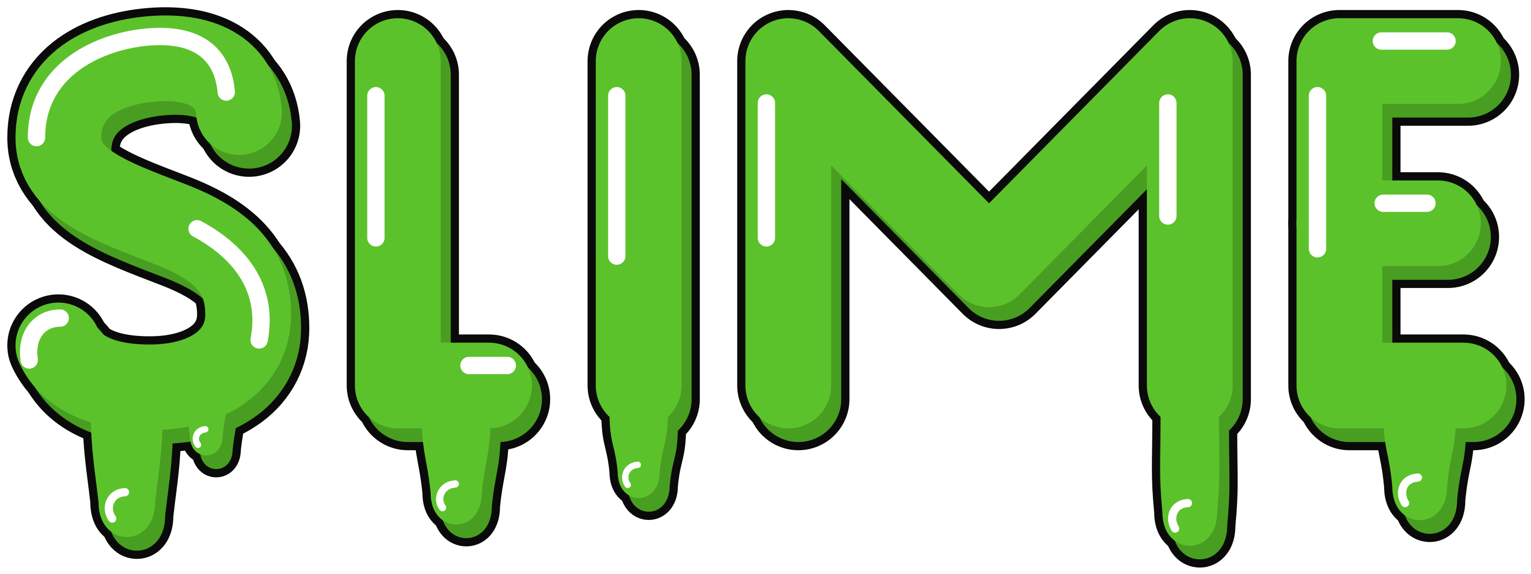 The Slime Shop SLIME Sticker