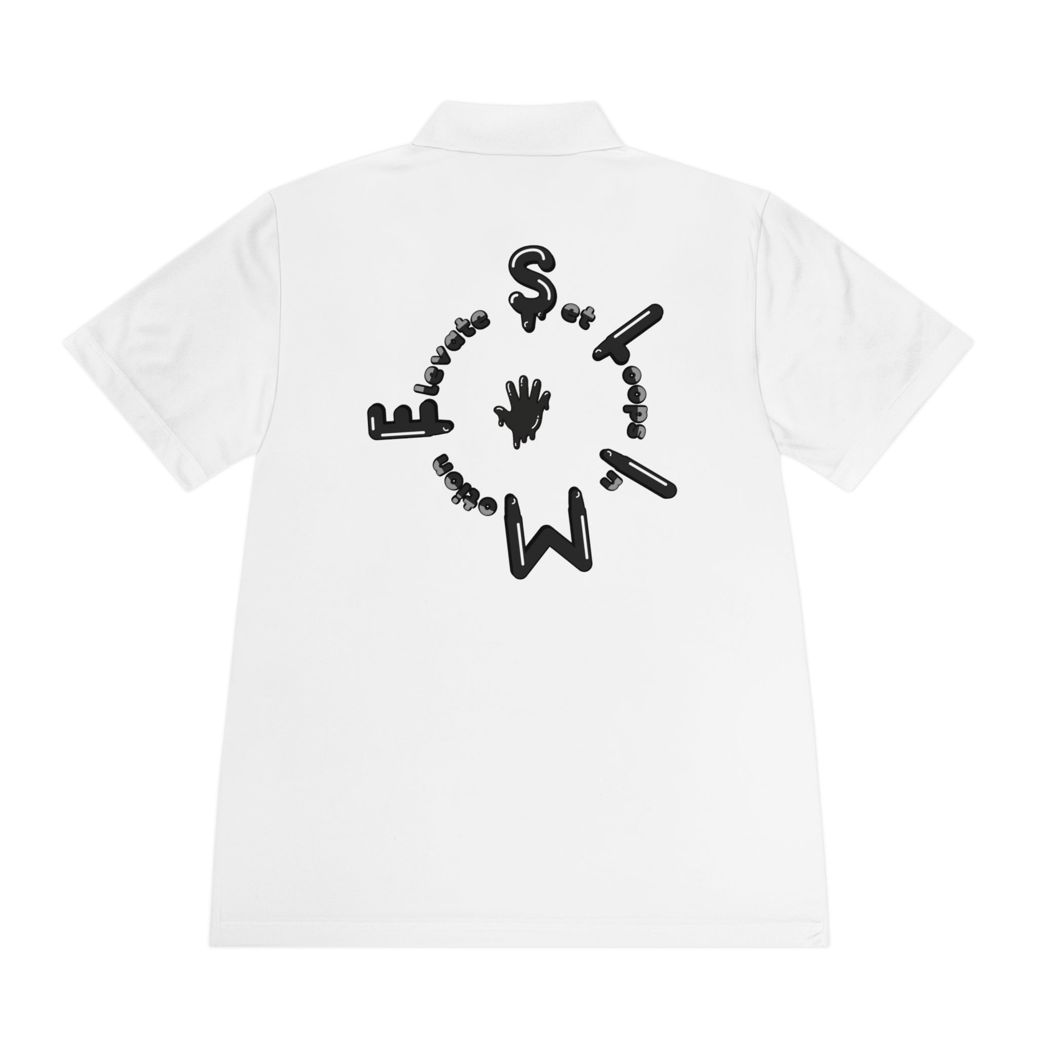 The Slime Shop Sport Polo — Lime Green / Black Slime Sircle