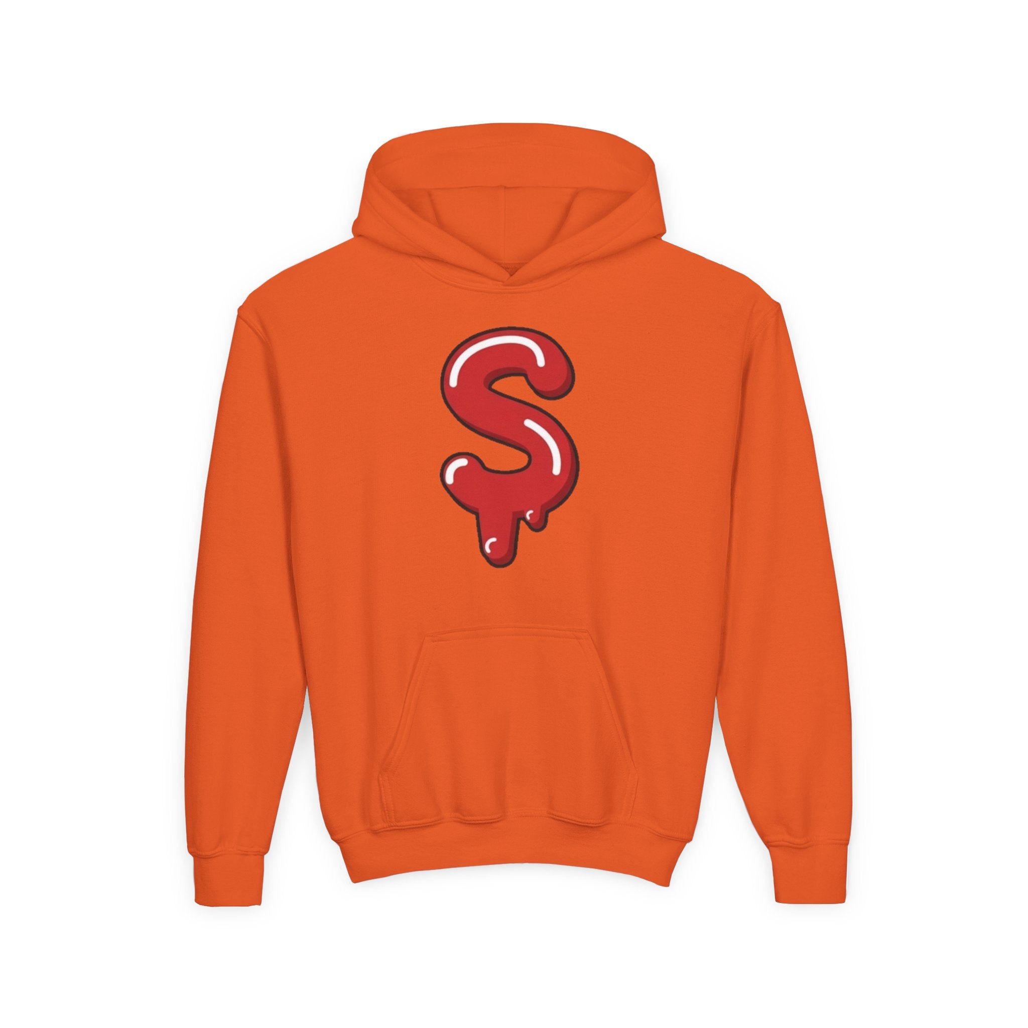 The Slime Shop Youth Hoodie — Green / Red Slime $