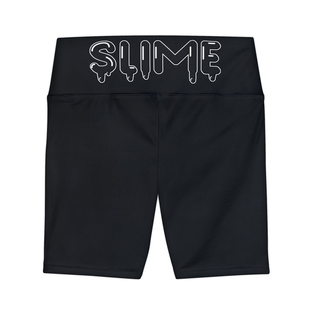 Women's Black Slime In 5 Workout Shorts