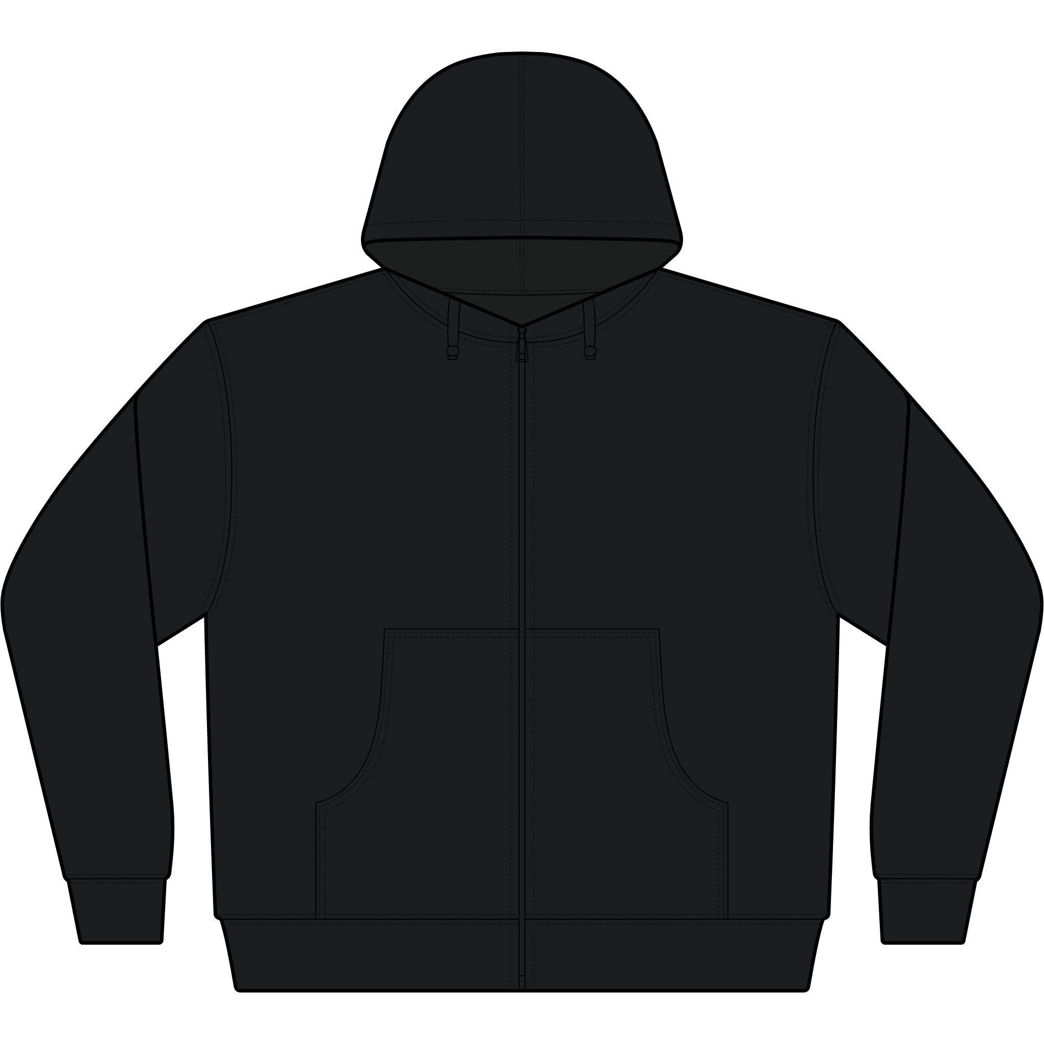 The Slime Shop Sherpa-Lined Full-Zip Hoodie