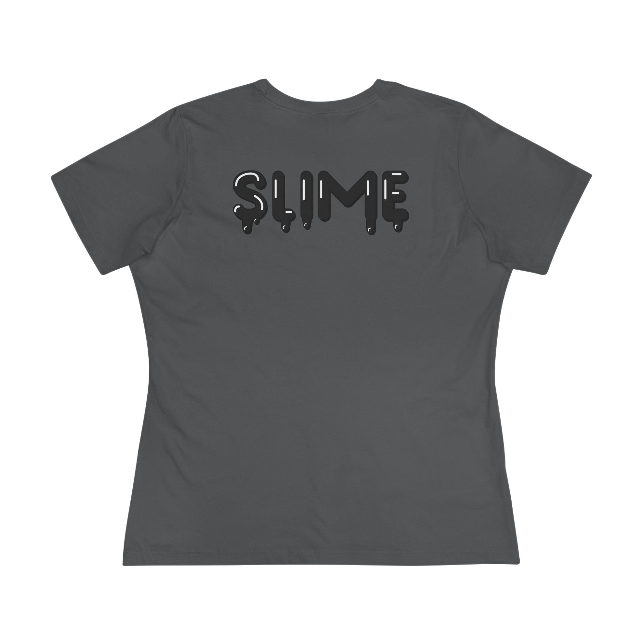 The Slime Shop Women's Tee — White / Black Slime In 5