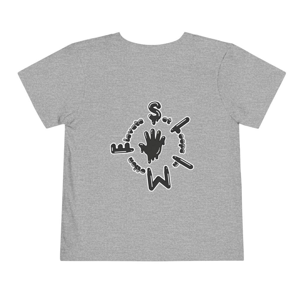 Toddler Black/Slime Short Sleeve Tee