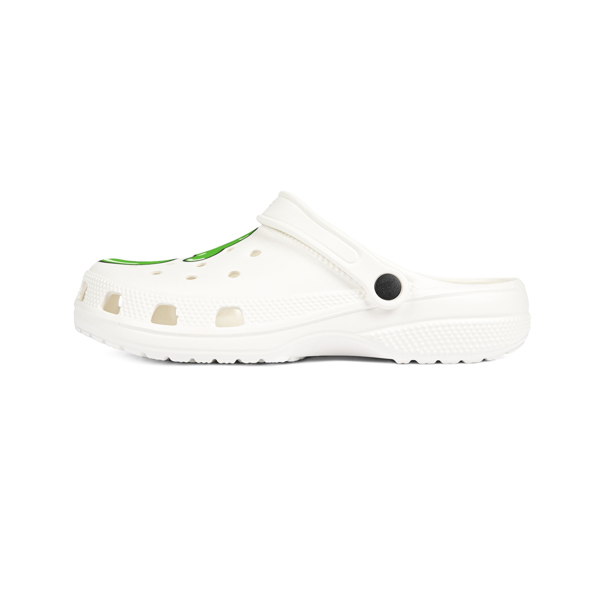 The Slime Shop Foam Clogs — Green / Slime Drip