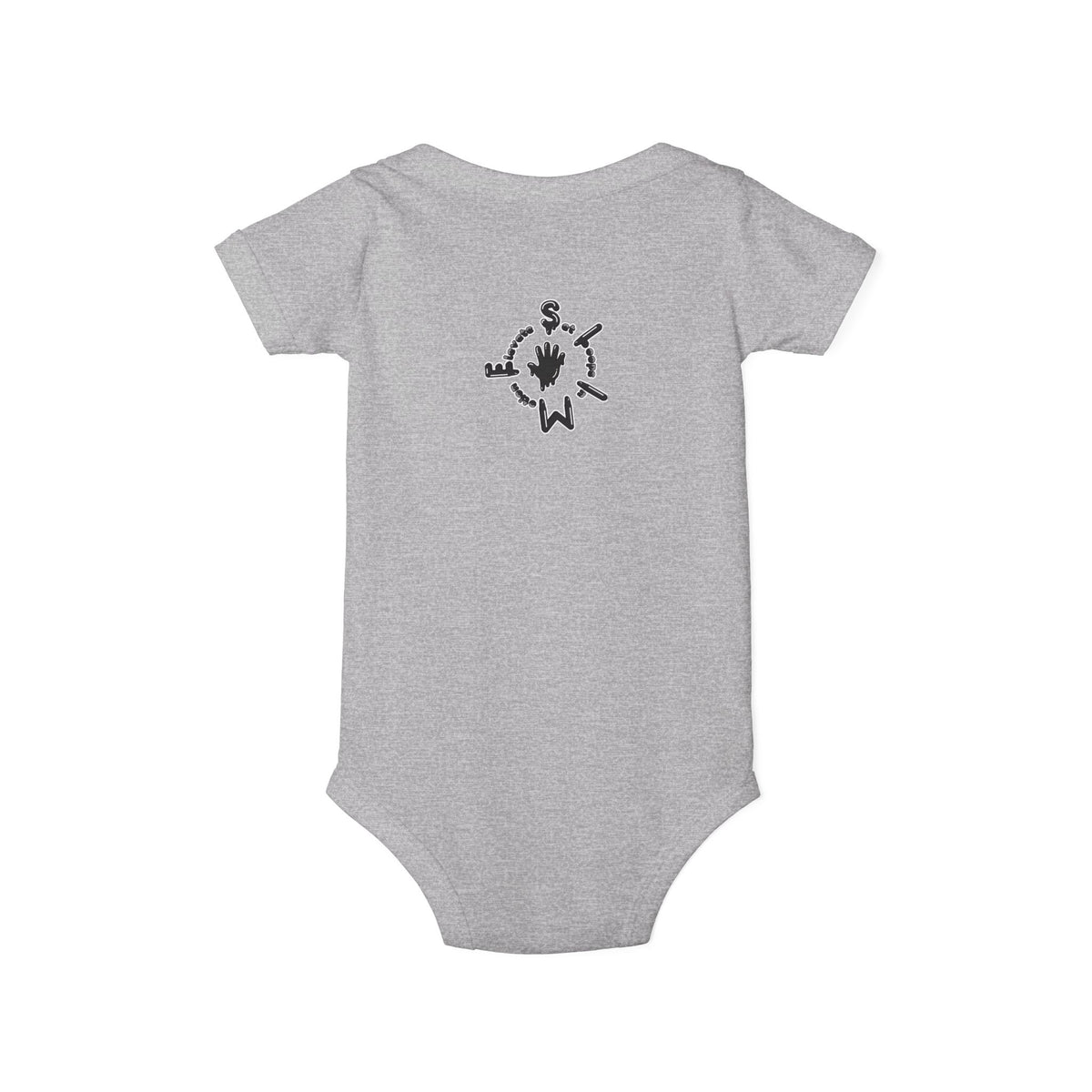 Infant Black/Slime Jersey One Piece