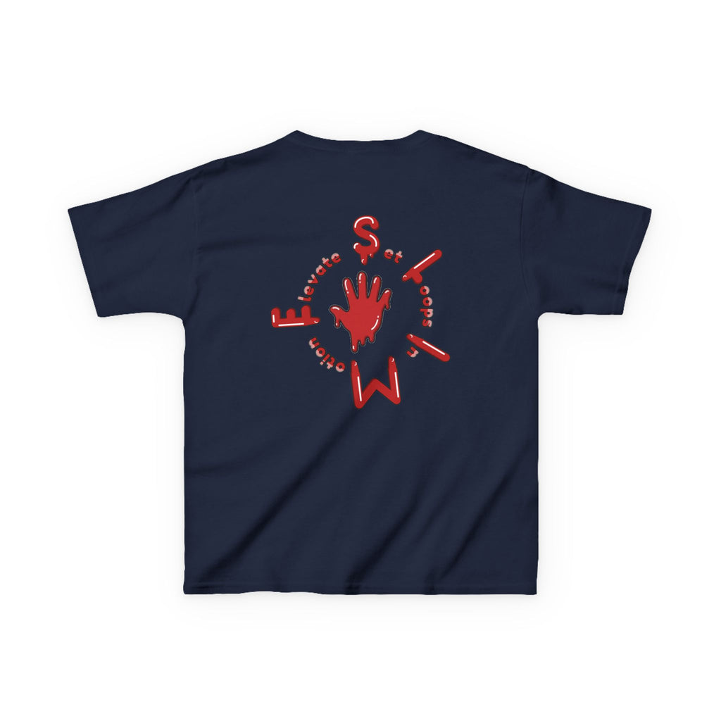 The Slime Shop Kids Tee — Green / Red Slime Sircle