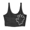 Polyester Black Slime In 5 Sports Bra