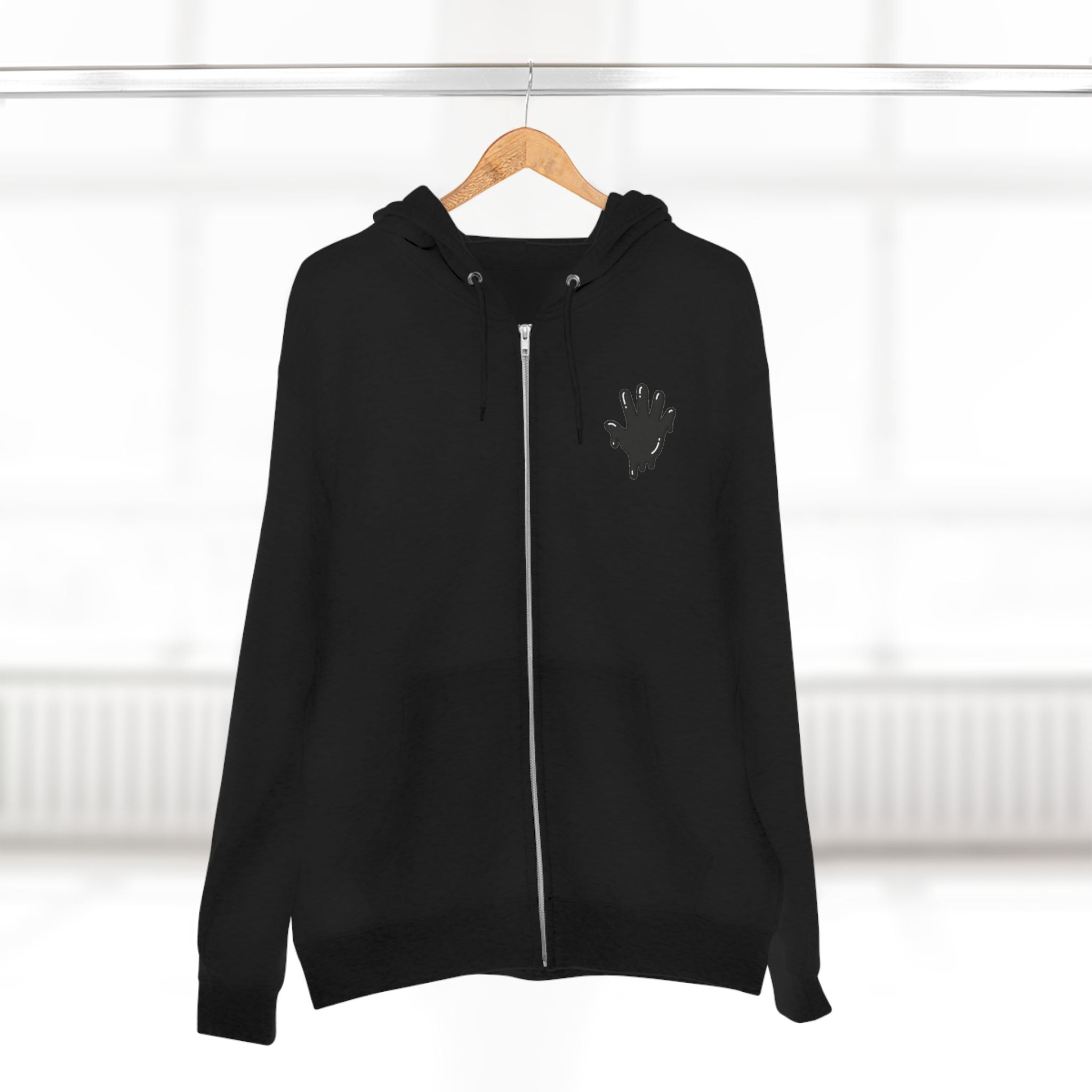 The Slime Shop Zip Hoodie — Heather / Black Slime In 5