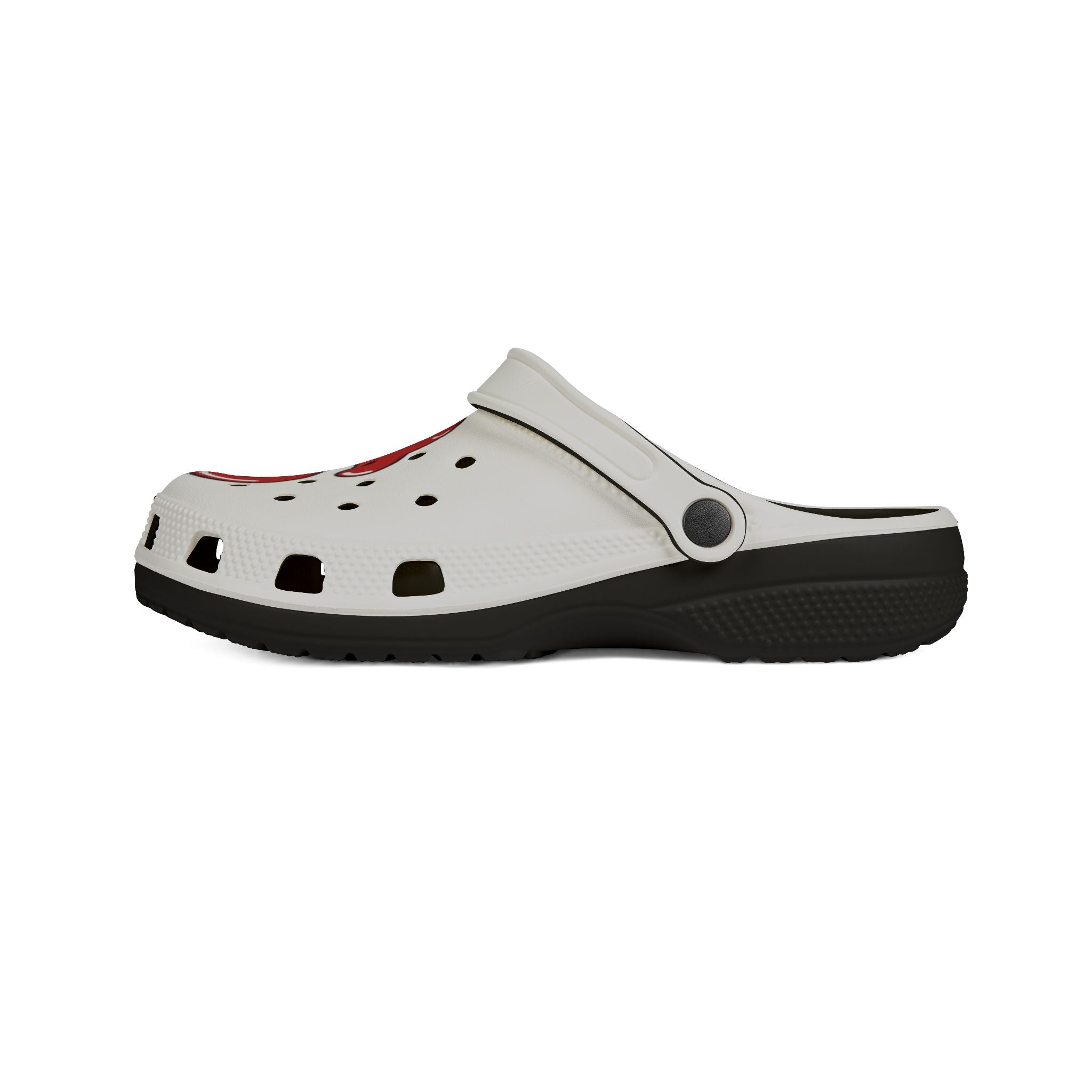 The Slime Shop Foam Clogs — Red / Slime Drip