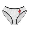 The Slime Shop Women's Briefs — White / Red Slime In 5