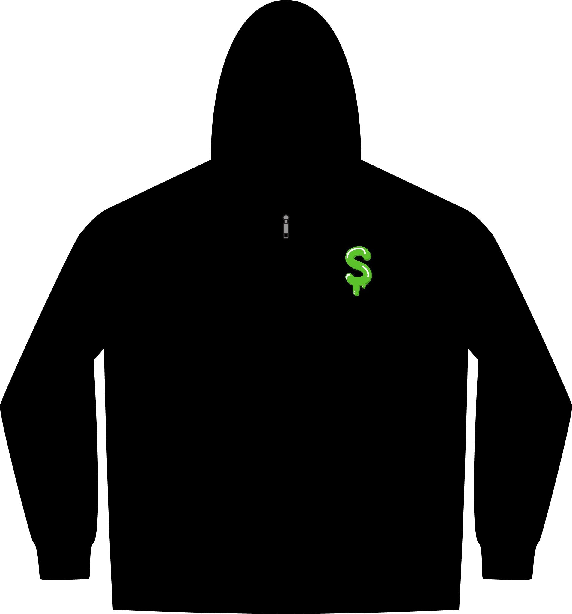 The Slime Shop Lightweight Full-Zip Hoodie