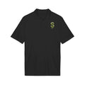 The Slime Shop Sport-Tek Polo — White / Olive Slime In 5