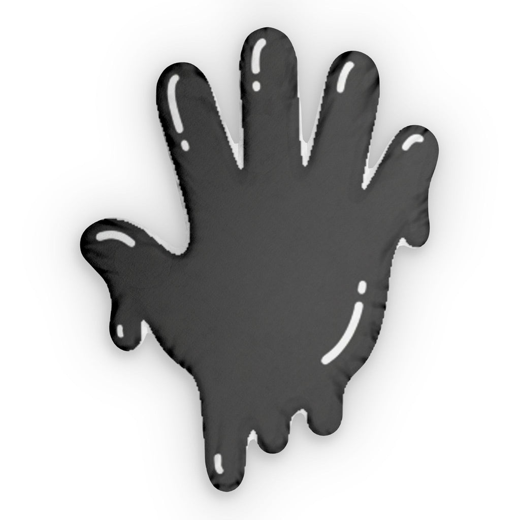 The Slime Shop Custom Shaped Pillow — Black Slime In 5