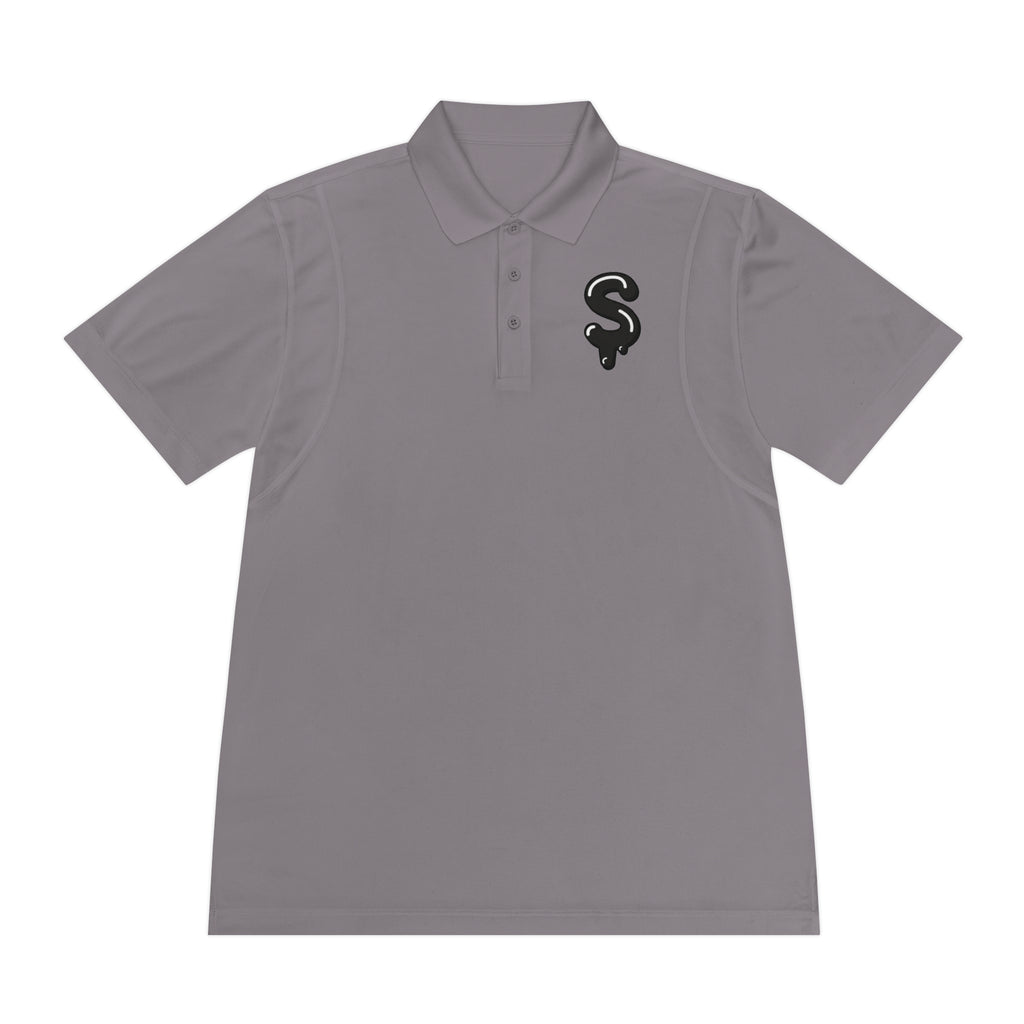 The Slime Shop Sport Polo — Lime Green / Black Slime Sircle