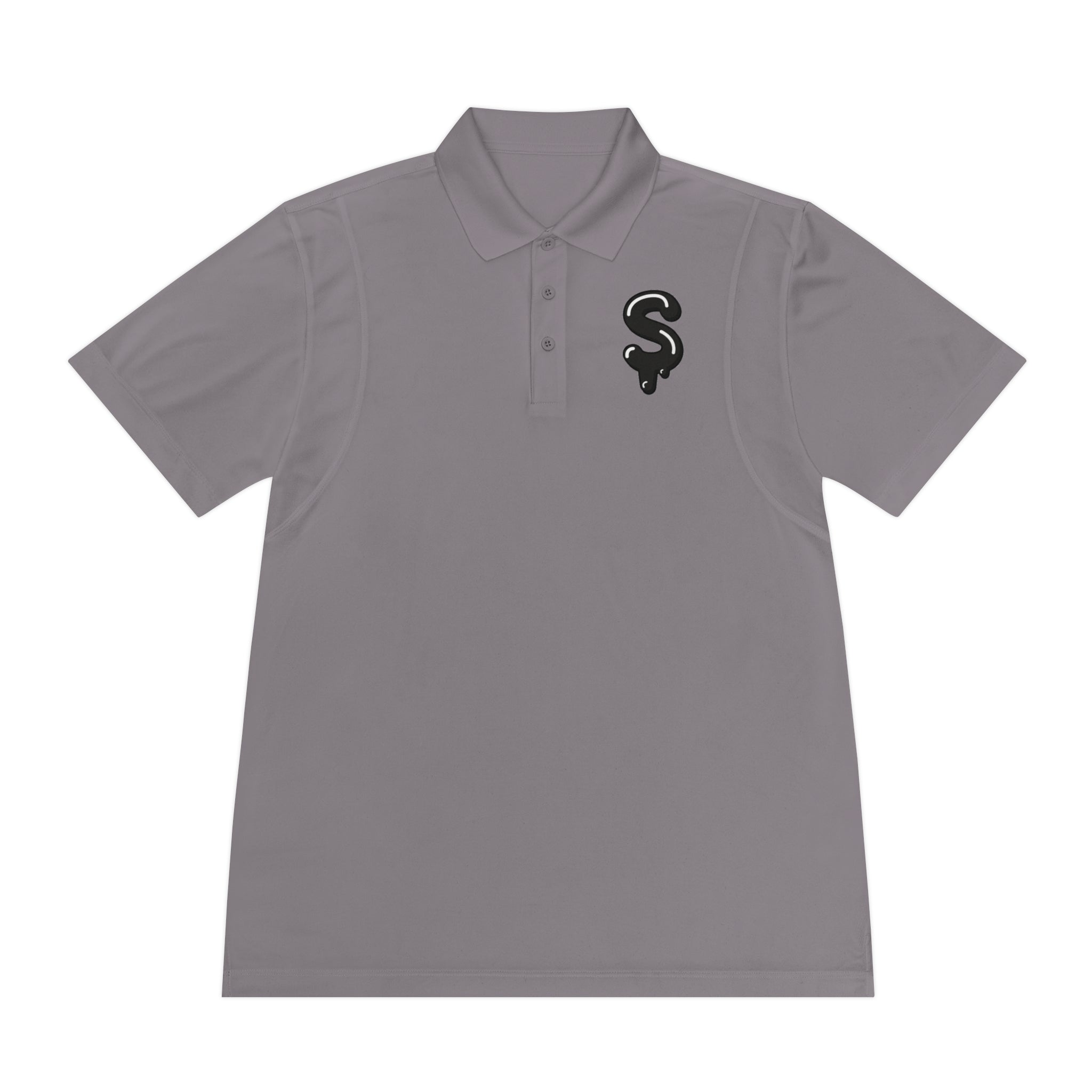 The Slime Shop Sport Polo — Lime Green / Black Slime Sircle
