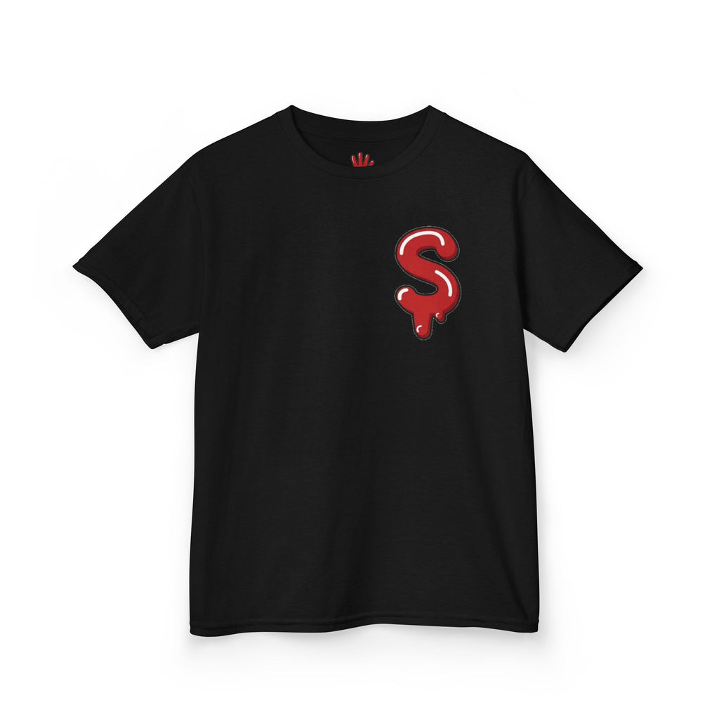 The Slime Shop Kids Tee — Green / Red Slime Sircle