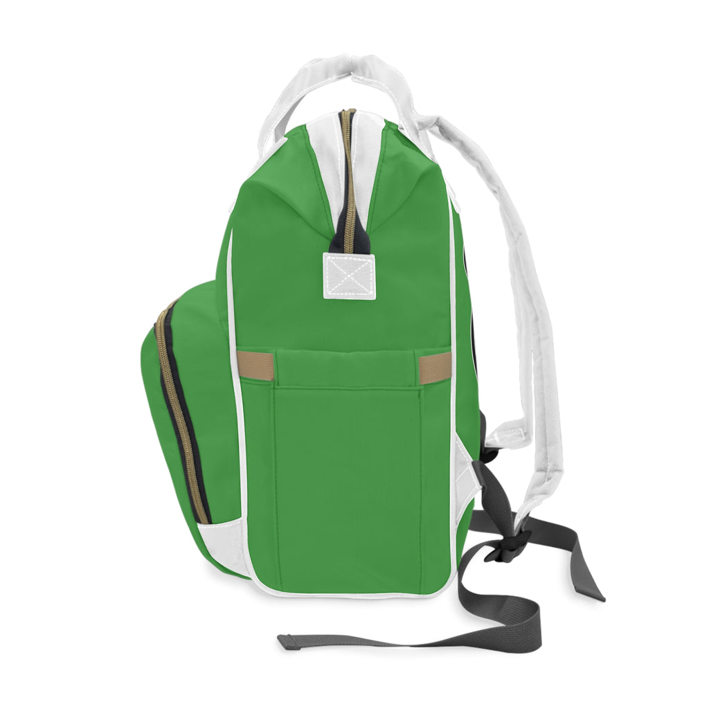 Green/Black Slime Diaper Bag
