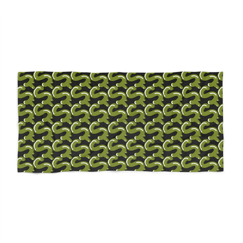 AS/Slime$ Beach Towel
