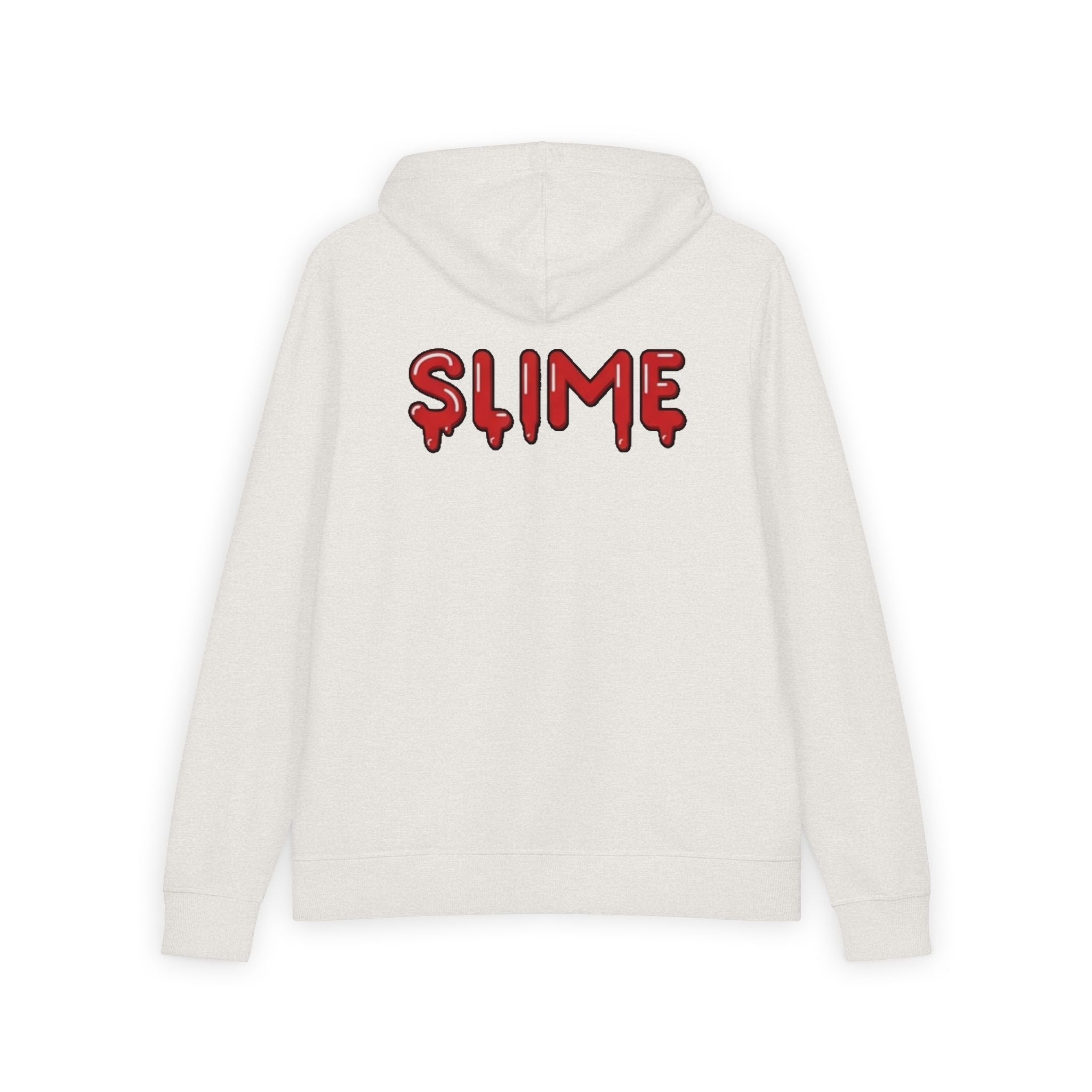 The Slime Shop Full-Zip Hoodie — Black / Red Slime In 5