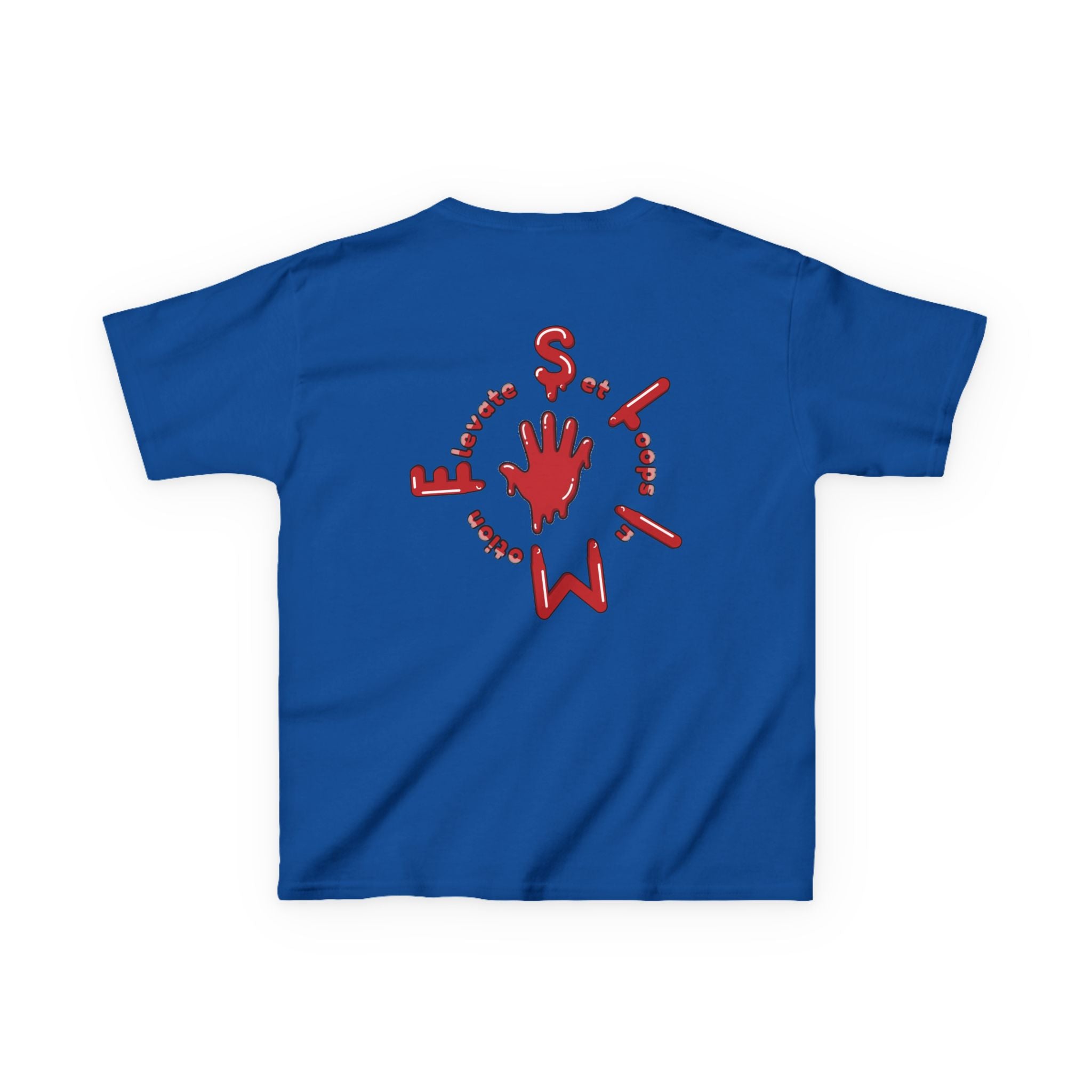 The Slime Shop Kids Tee — Green / Red Slime Sircle