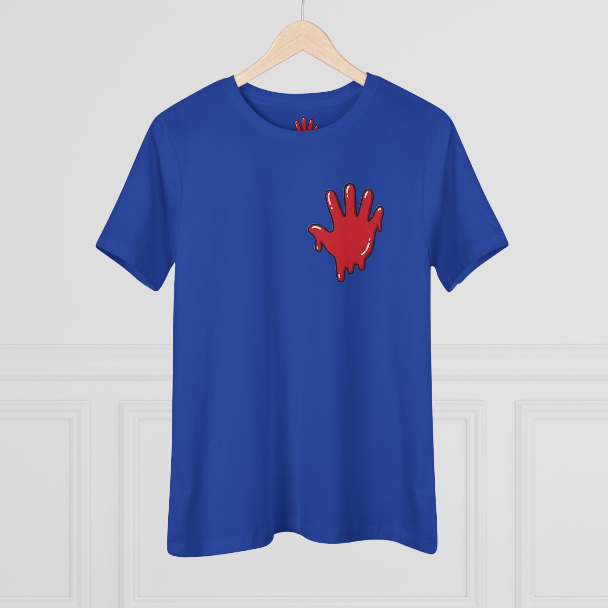 The Slime Shop Women's Tee — White / Red Slime In 5