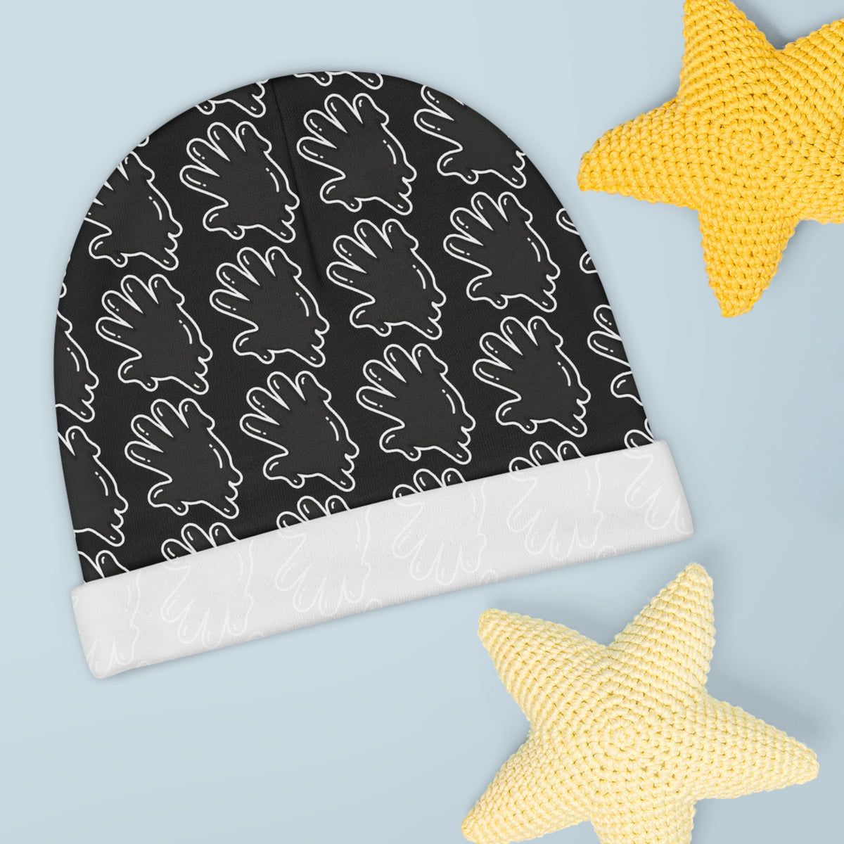 Black/Si5 Baby Beanie